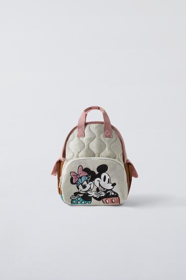 MINNIE AND MICKEY MOUSE © DISNEY BACKPACK - Ecru White by Zara