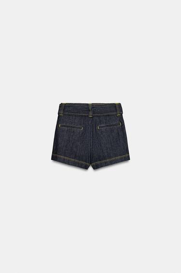 Z1975 HOSENROCK MIT GÜRTEL - Blau von Zara