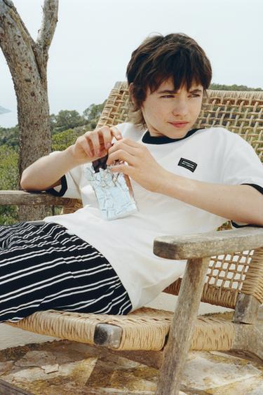 6-14 РОКІВ/ СМУГАСТА ПІЖАМА - Чорний Zara