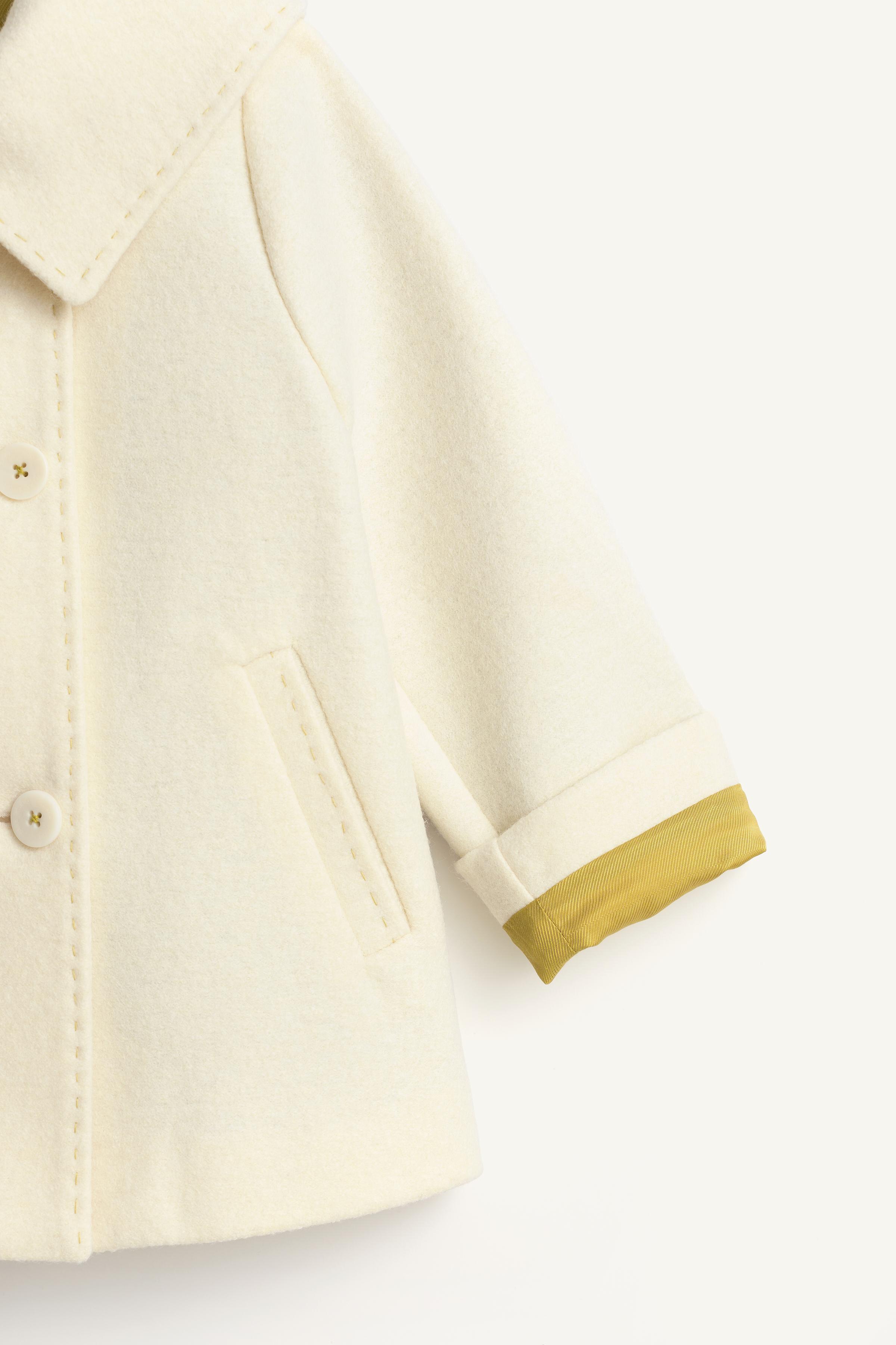 MANTEAU 100% LAINE DEUX RANGÉES DE BOUTONS ÉDITION LIMITÉE
