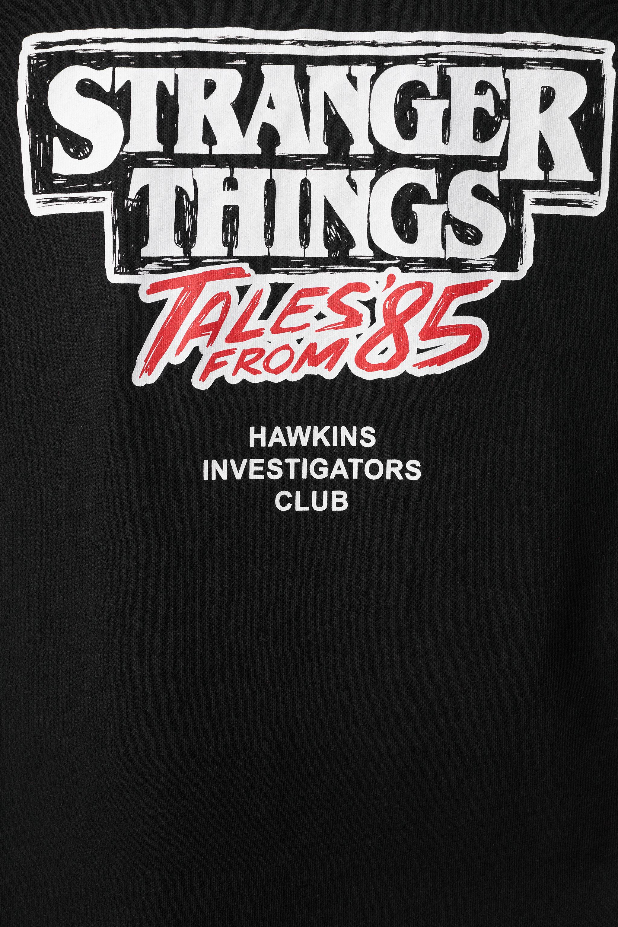 T-SHIRT IMPRIMÉ STRANGER THINGS © NETFLIX
