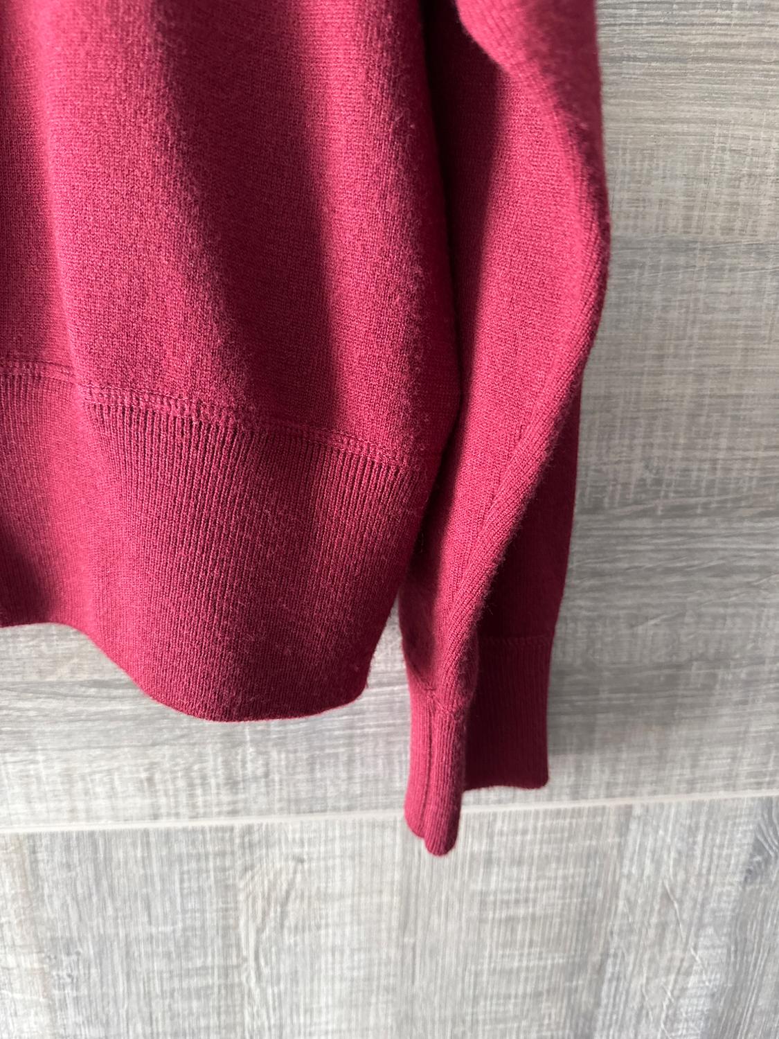 BASIC PLAIN KNIT SWEATSHIRT - Image 2