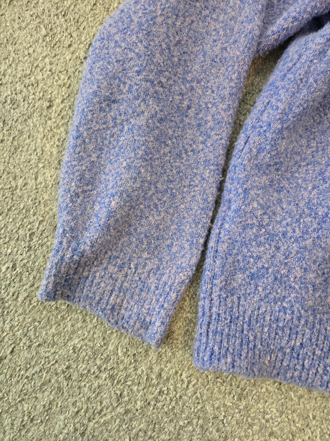 BLOCK COLOR KNIT SWEATER - Image 5