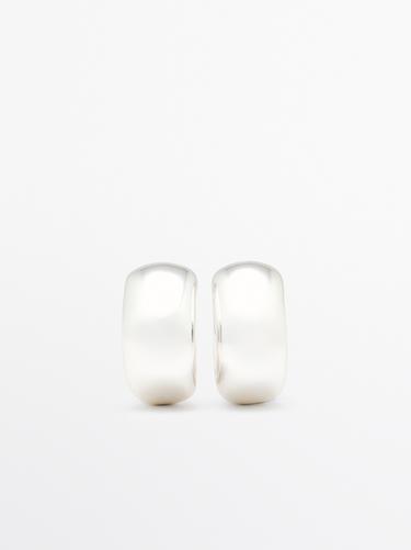 Pendiente roca pequeños - Plata de Zara - Imagen 0