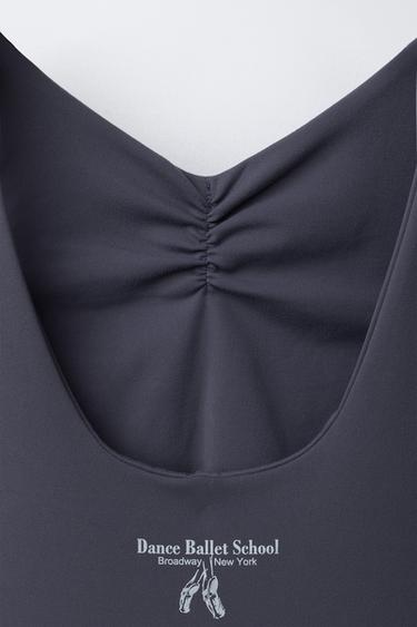 BALLET JUMPSUIT - Grey by Zara - Image 2