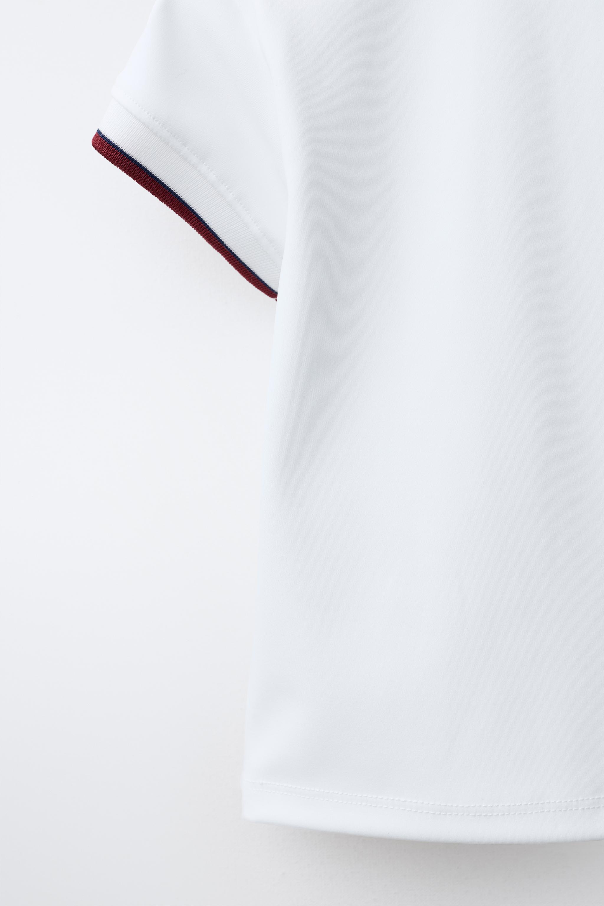 Детские топы Zara SPORTY ZIP POLO — фото 5