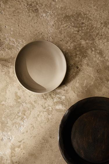 ASSIETTE À PAIN GRÈS - Gris taupe de Zara - Image 5