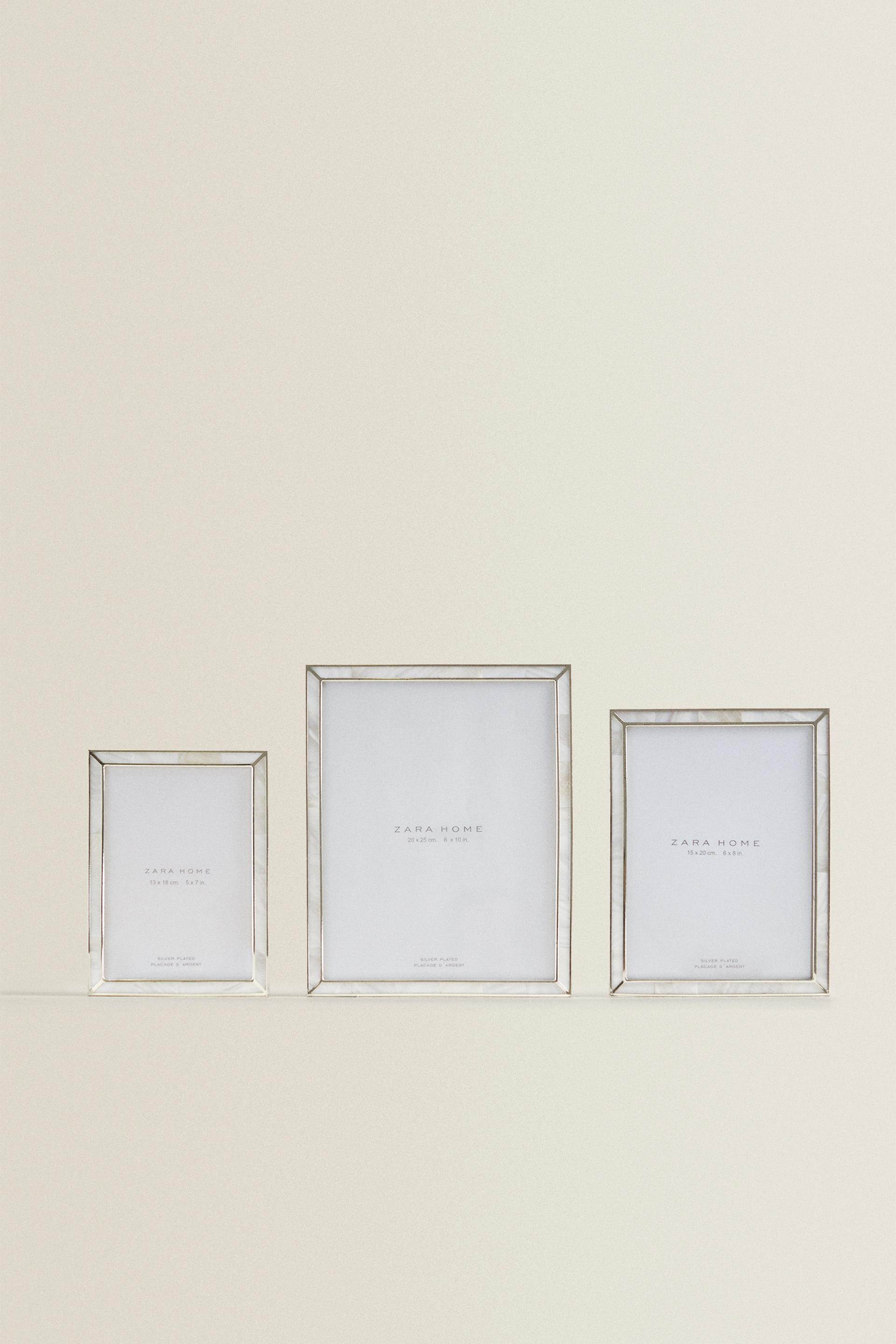 FINE-EDGE MOTHER-OF-PEARL PICTURE FRAME