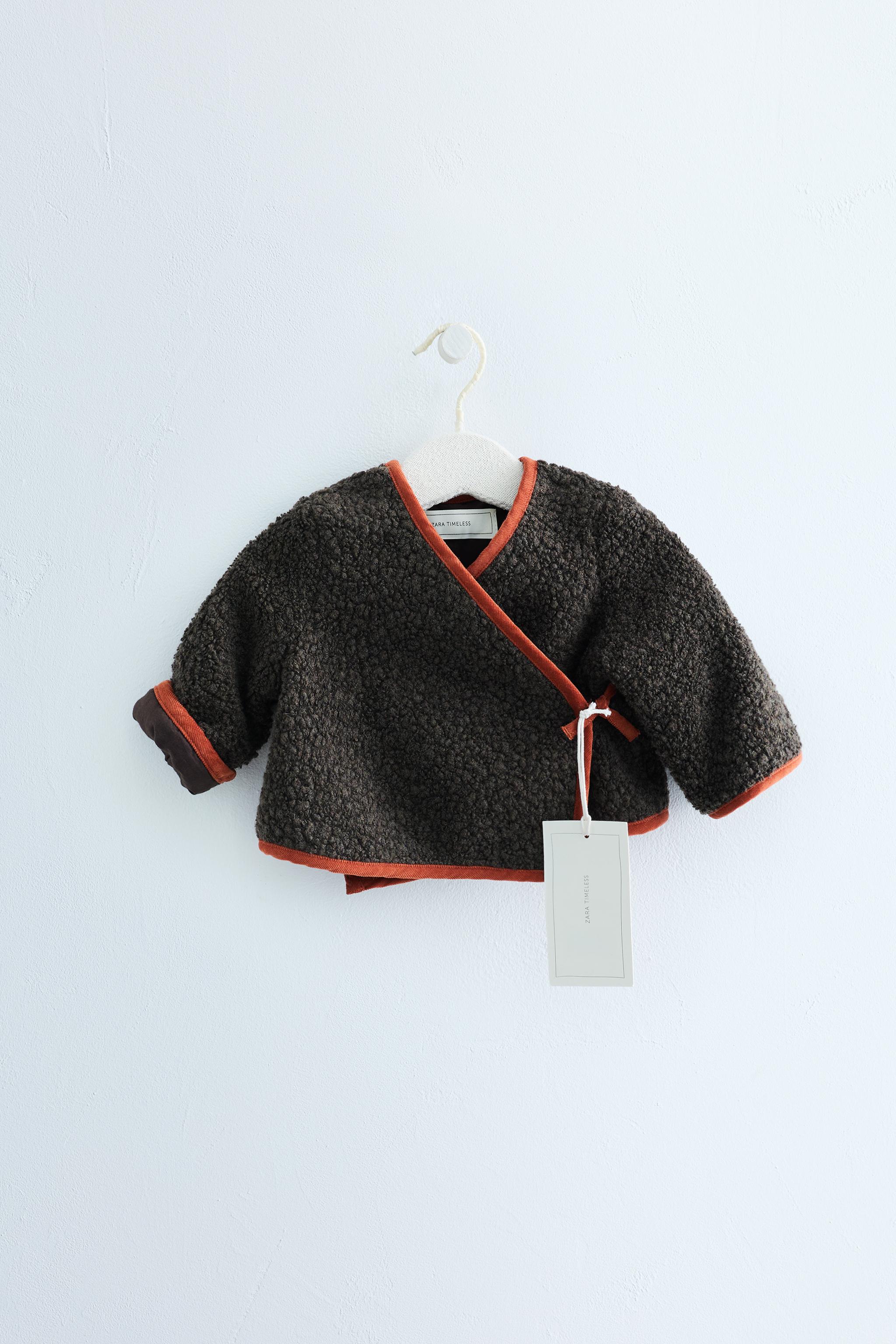 ZARA TIMELESS - WOOL SHEARLING JACKET