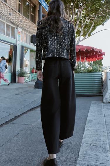 JEAN Z1975 BALLOON FIT TAILLE NORMALE - Noir de Zara - Image 5