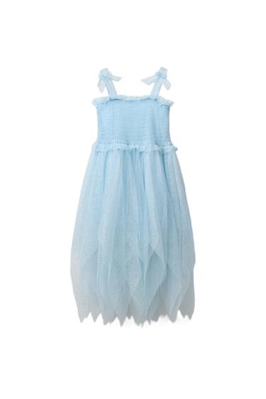 FOREST FAIRY TULLE COSTUME DRESS - Blue by Zara