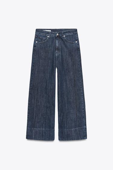 JEANS DENIM NERVIO - Azul de Zara