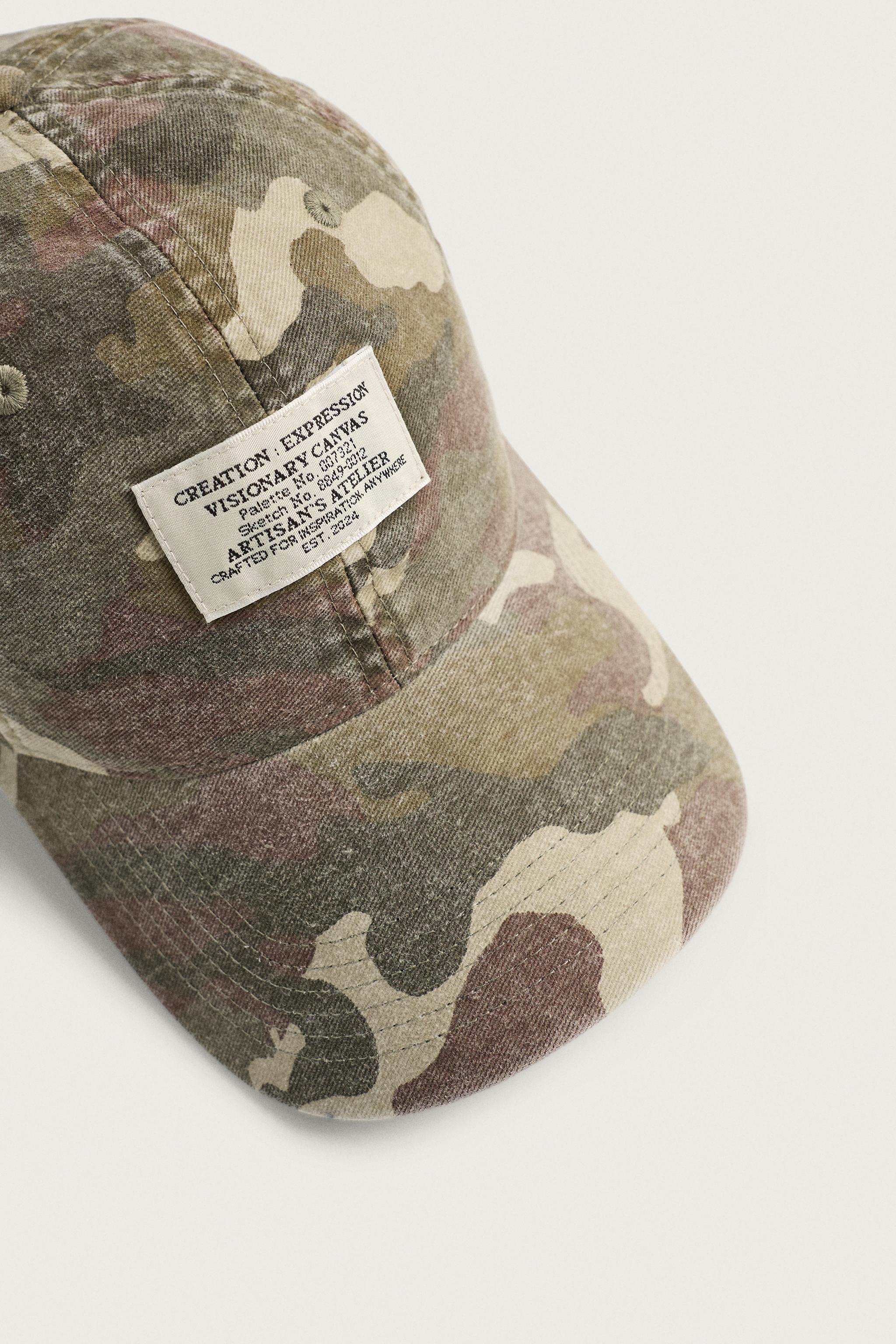 ABSTRACT PRINT PATCH CAP