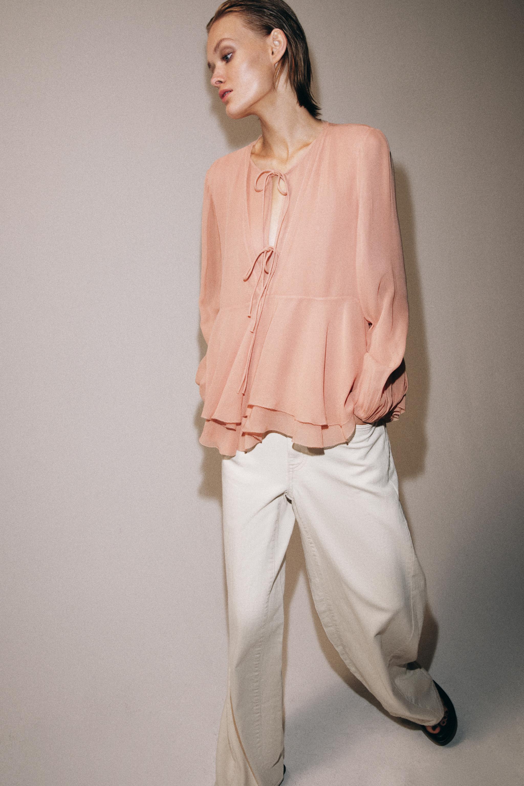 BLOUSE À VOLANTS ZW COLLECTION