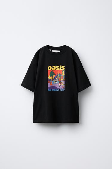 OASIS ® PRINT T-SHIRT - Black by Zara - Image 0