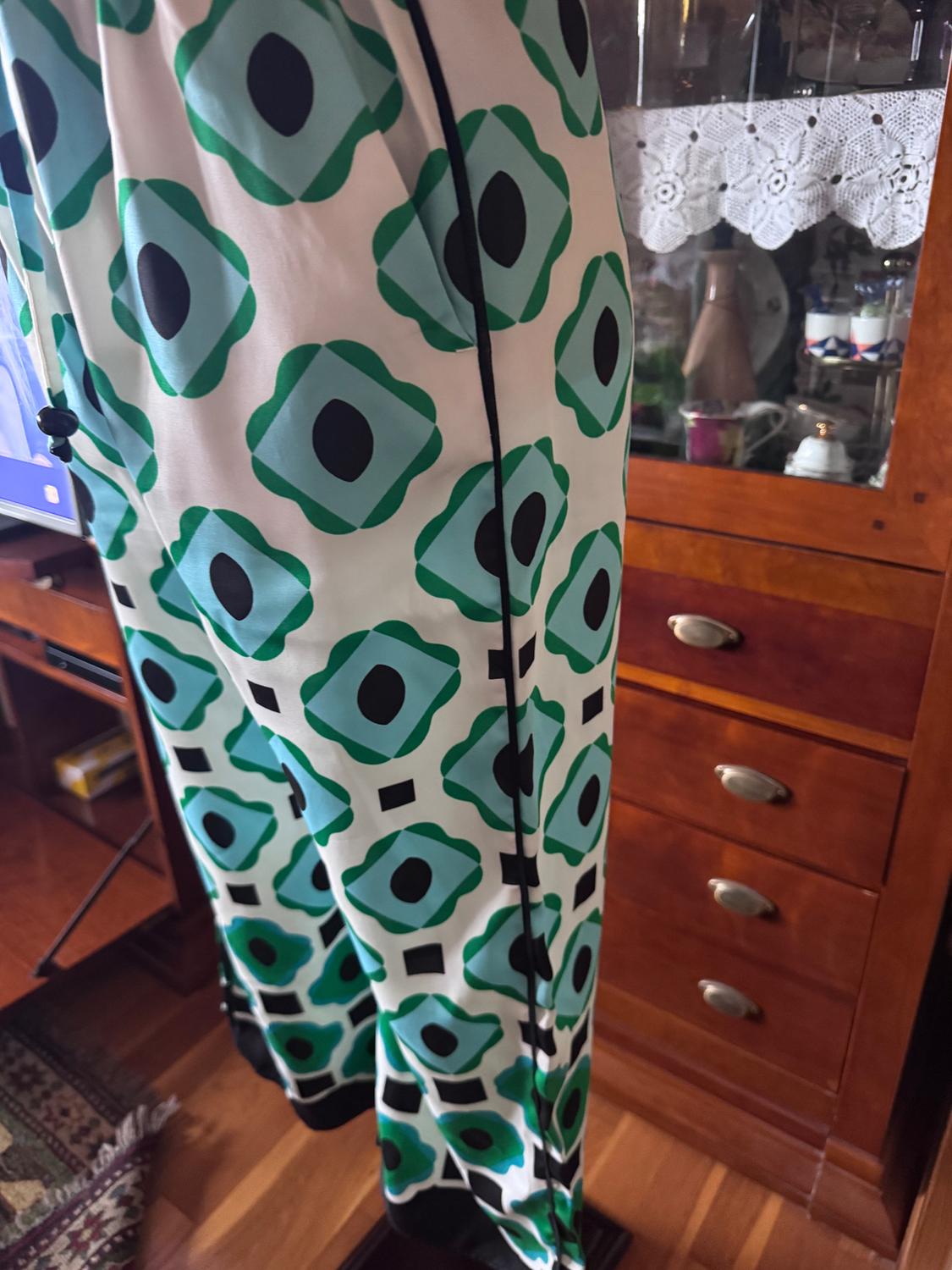 GEOMETRIC PRINT TROUSERS - Image 3