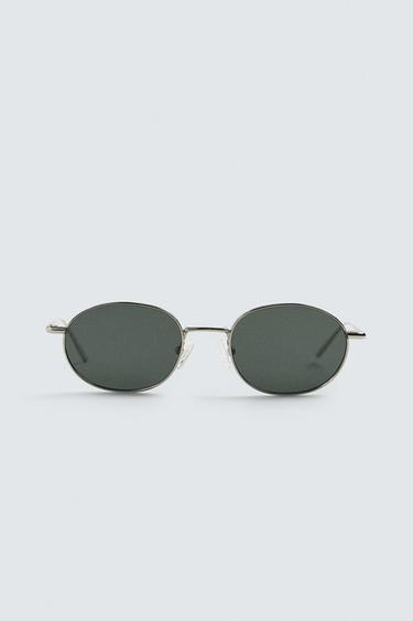 OVAL SUNGLASSES - Silver by Zara