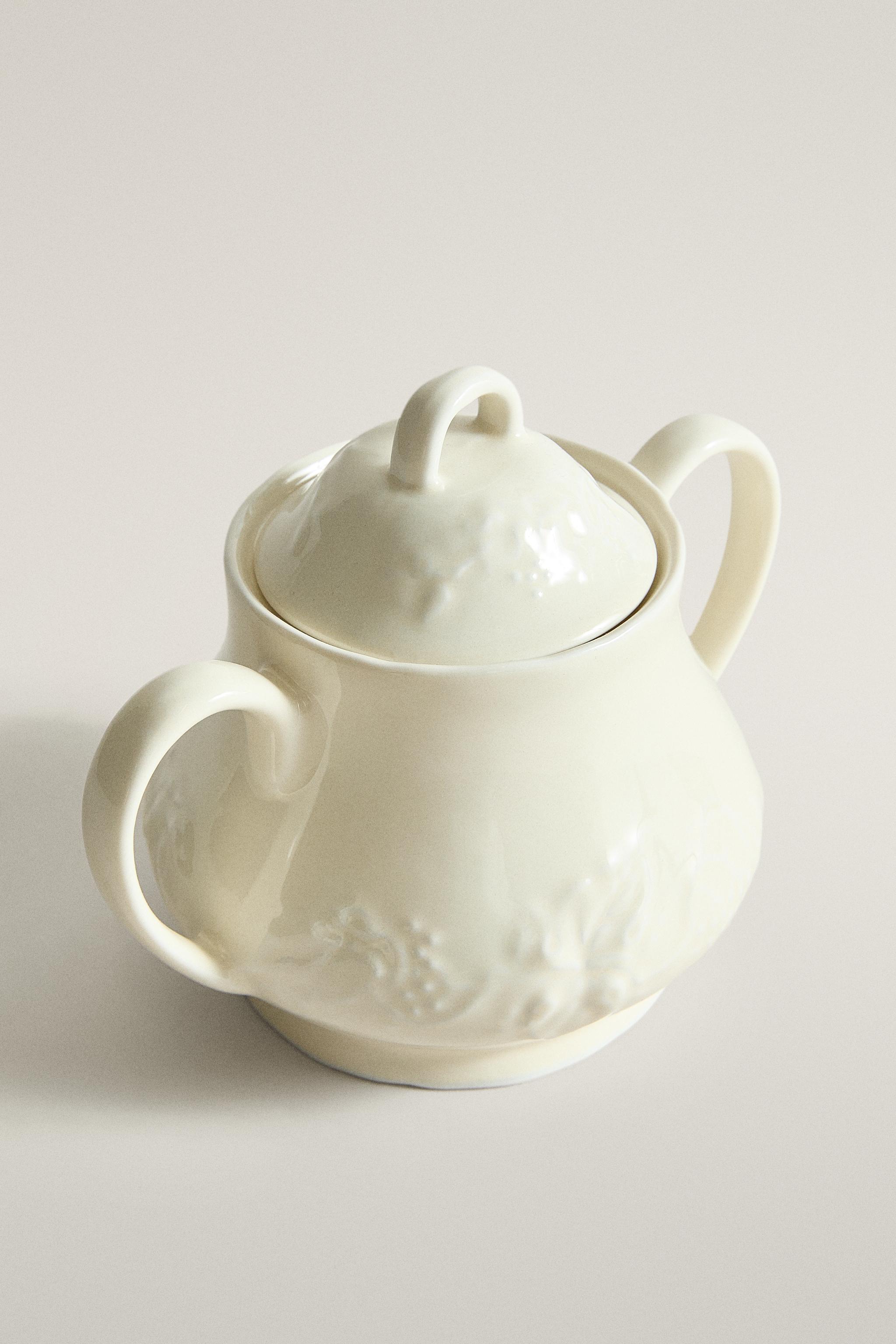 GRAPE PORCELAIN SUGAR BOWL