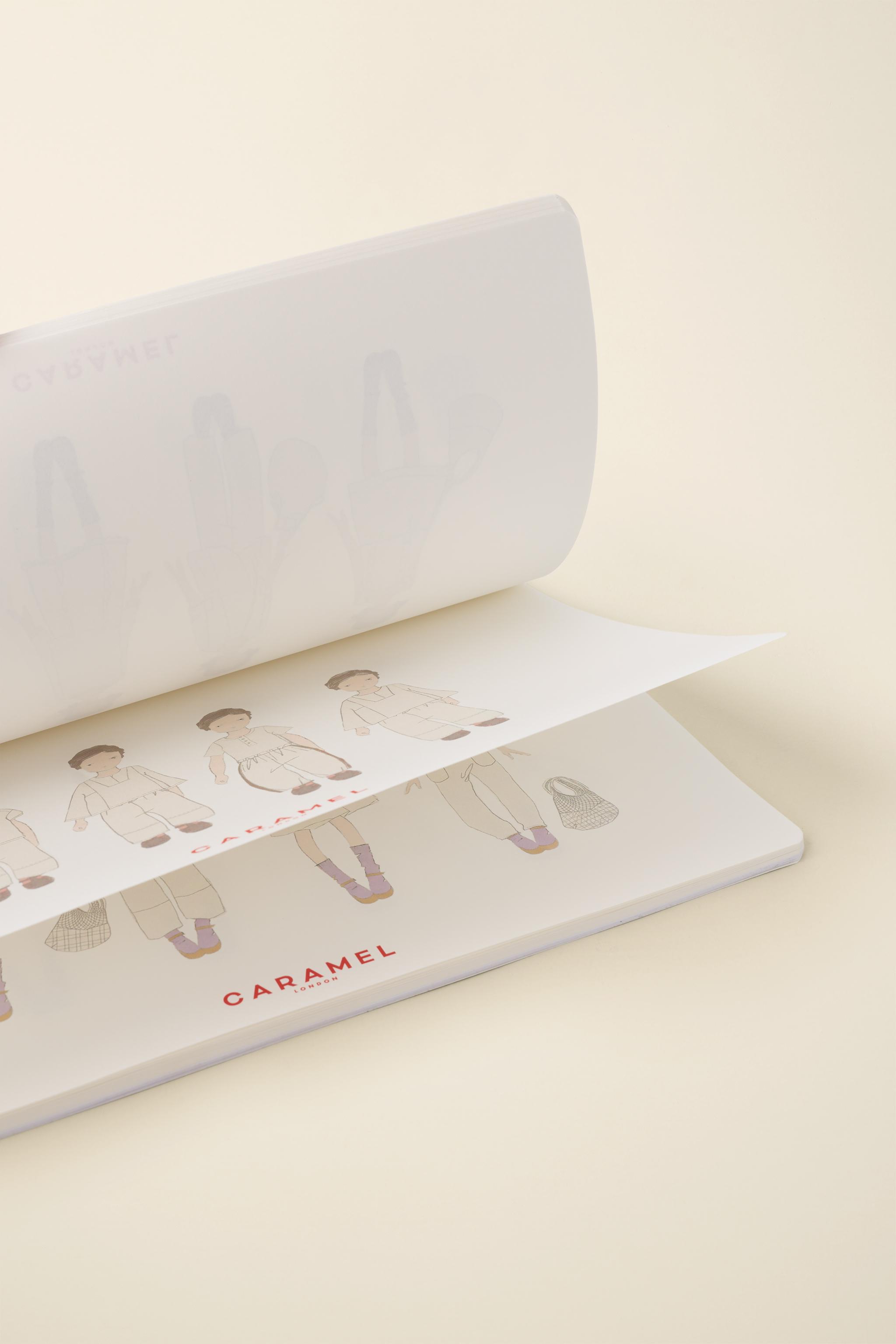 STICKER PAD CREATED BY CARAMEL LONDON X ZARA