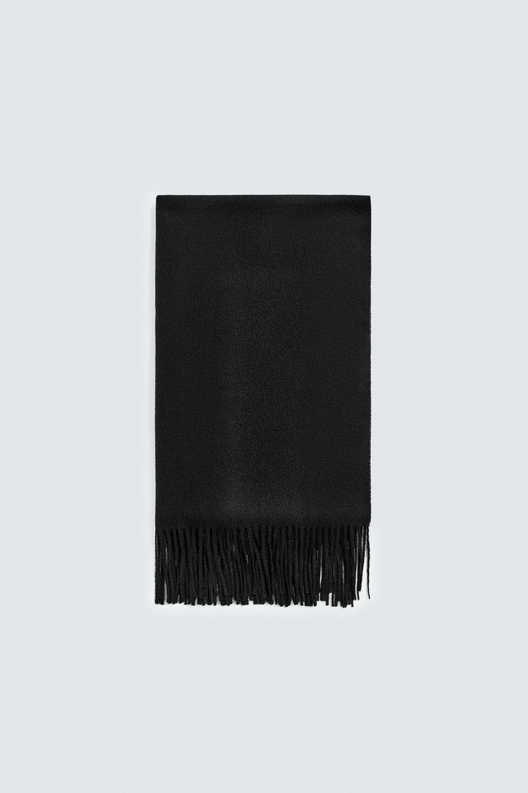 ZARA FRINGED SCARF