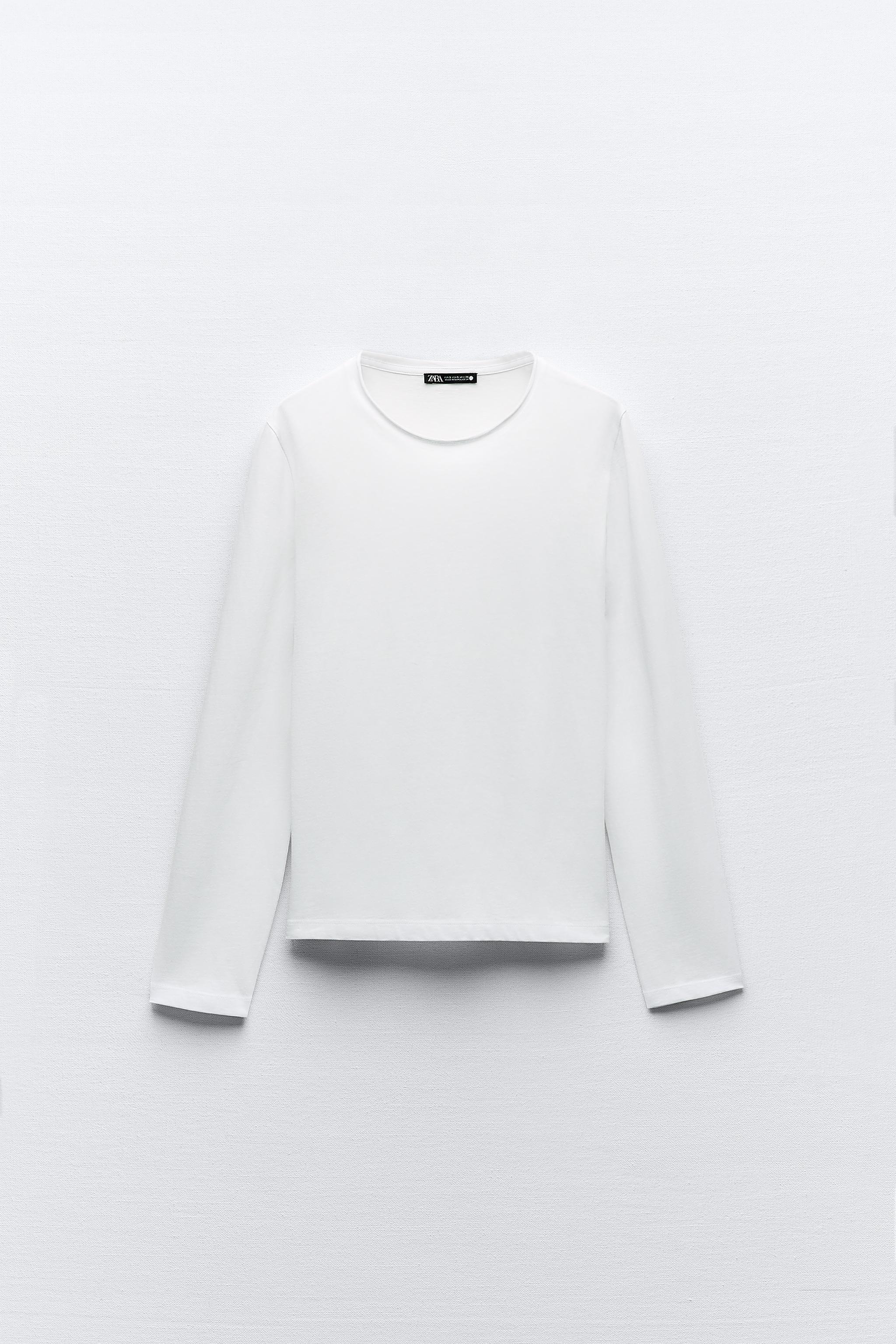 zara full sleeve t shirts