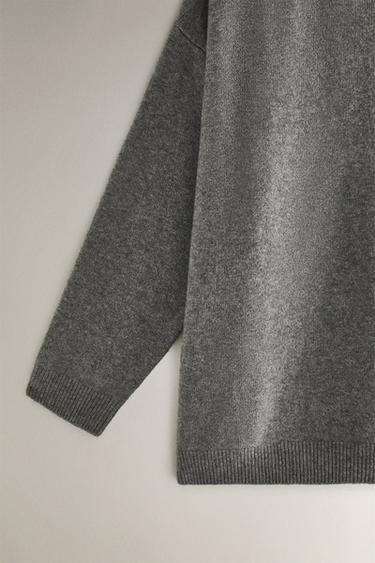 KNIT SWEATER - Grey by Zara - Image 2