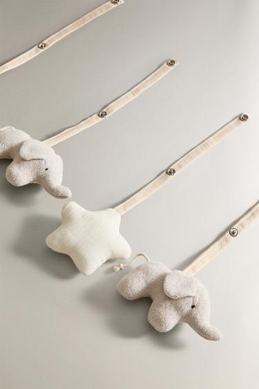 ELEPHANT BABY DECORATION - Grey by Zara - Image 2