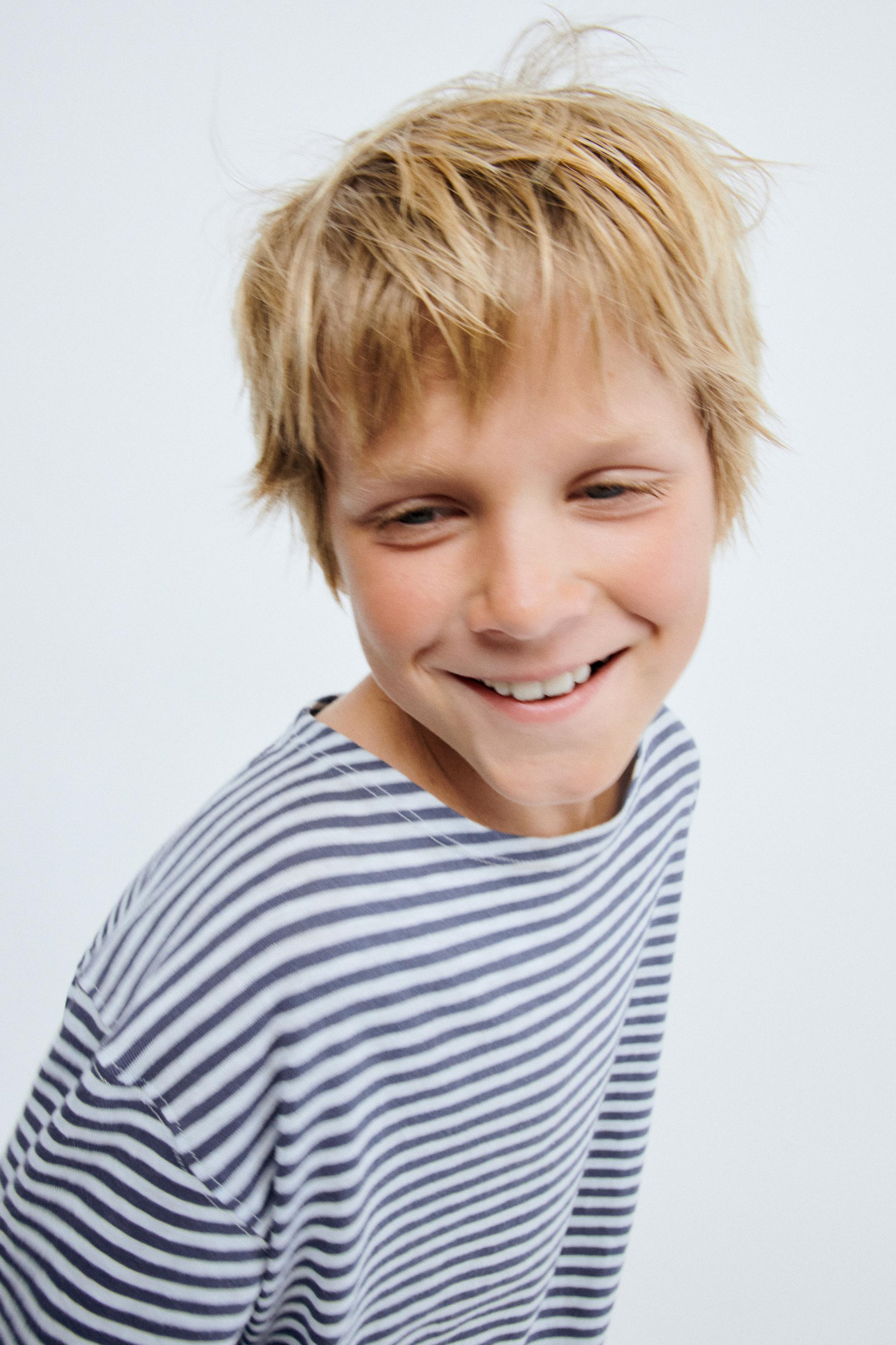 STORIESZ - STRIPED T-SHIRT — Blue