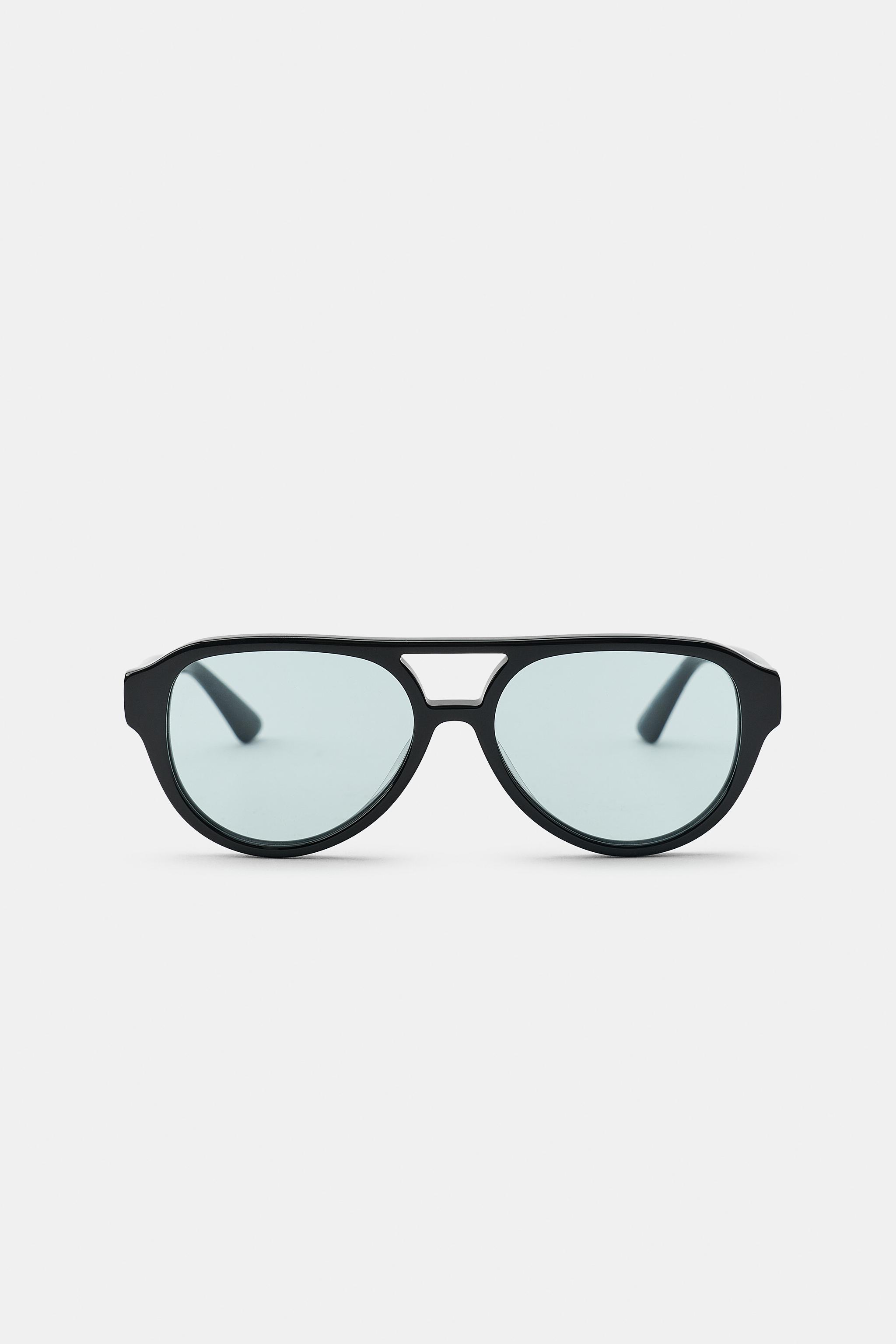 AVIATOR SUNGLASSES — Black