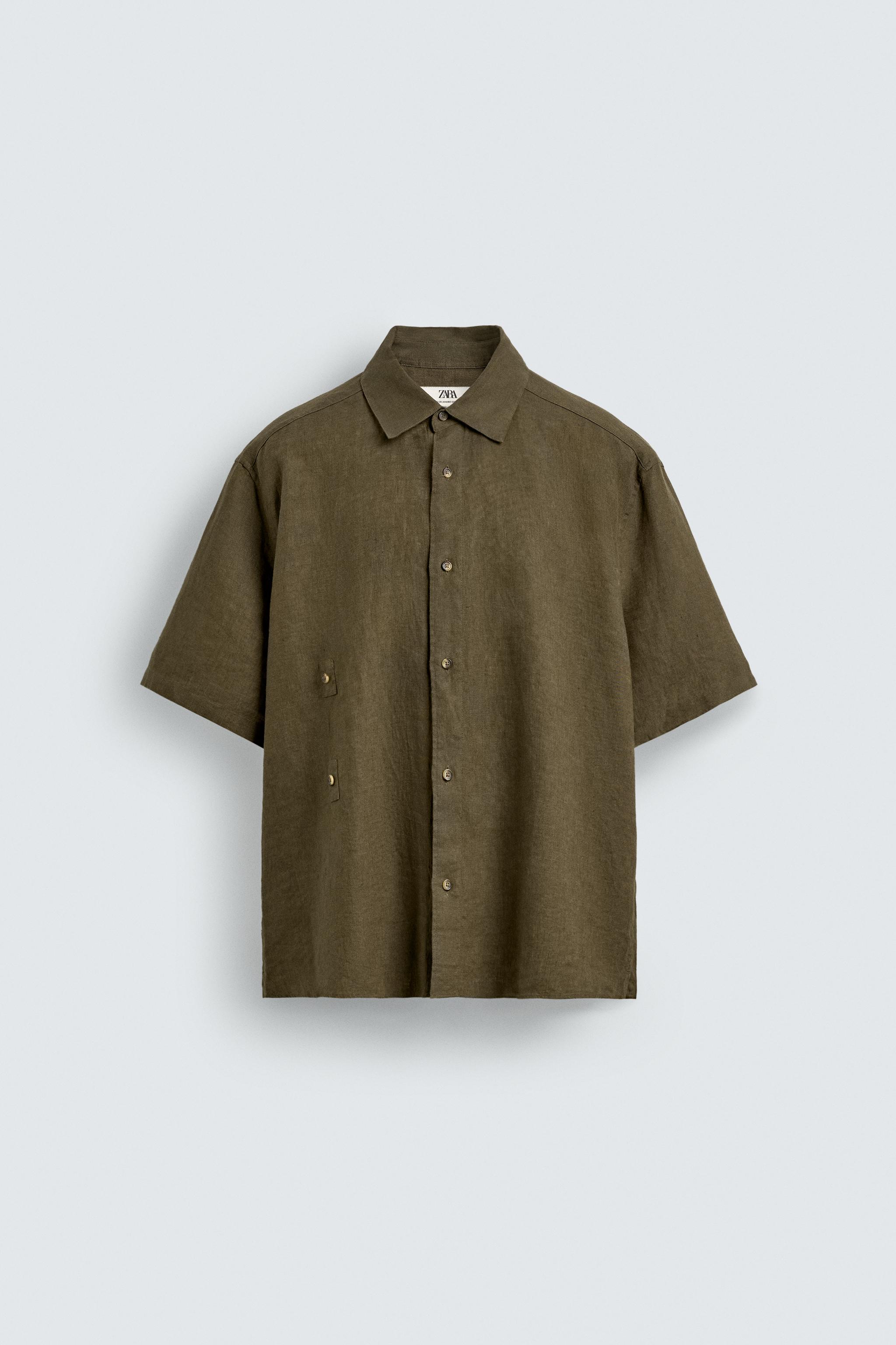 100% LINEN RELAXED FIT SHIRT