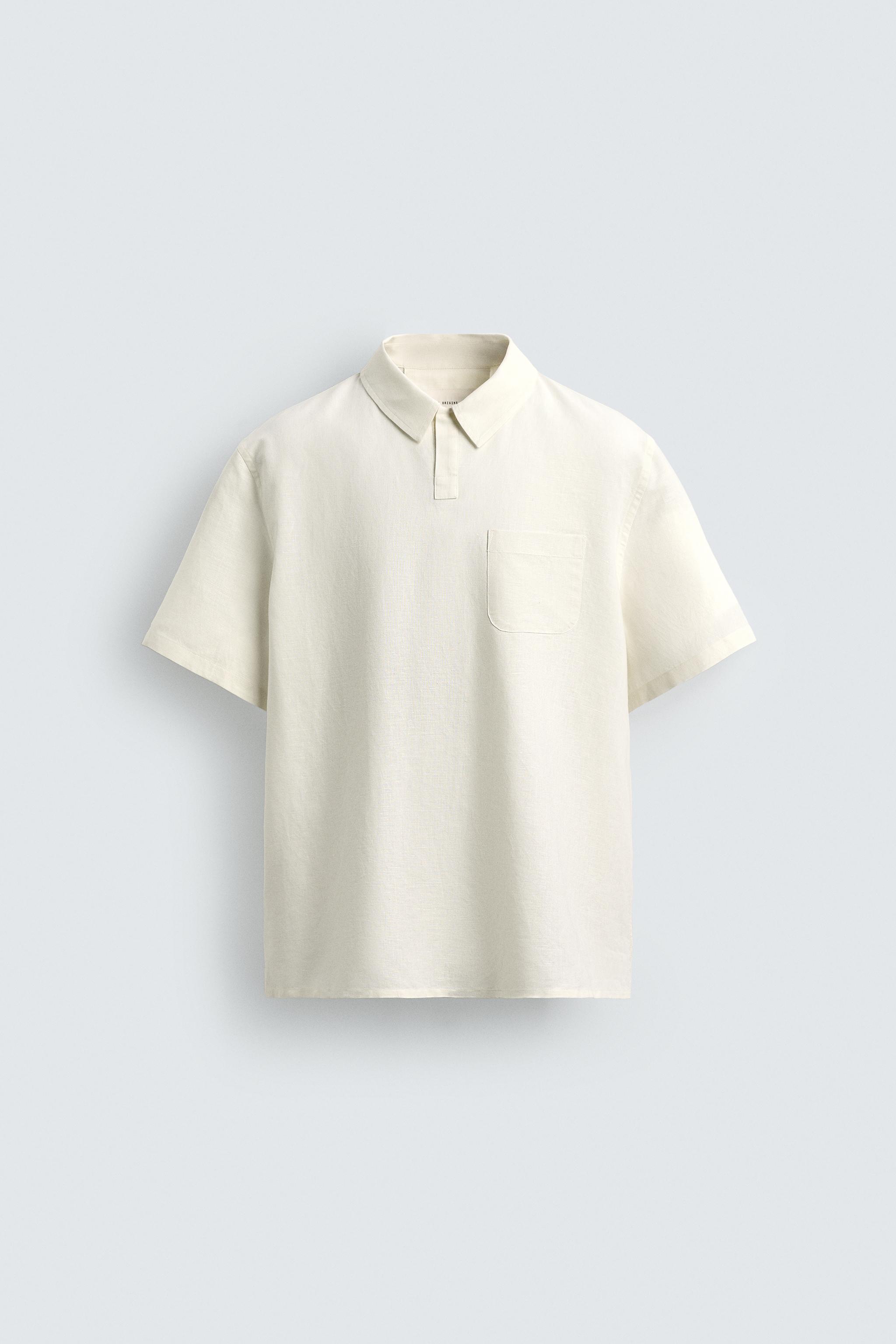 POLO REGULAR FIT CHANVRE ET COTON