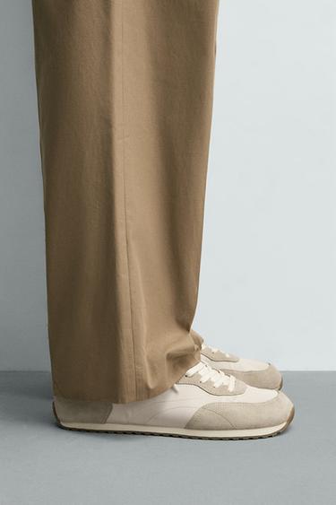 Zara 赤足運動鞋 - 沙棕色 - 圖片 0