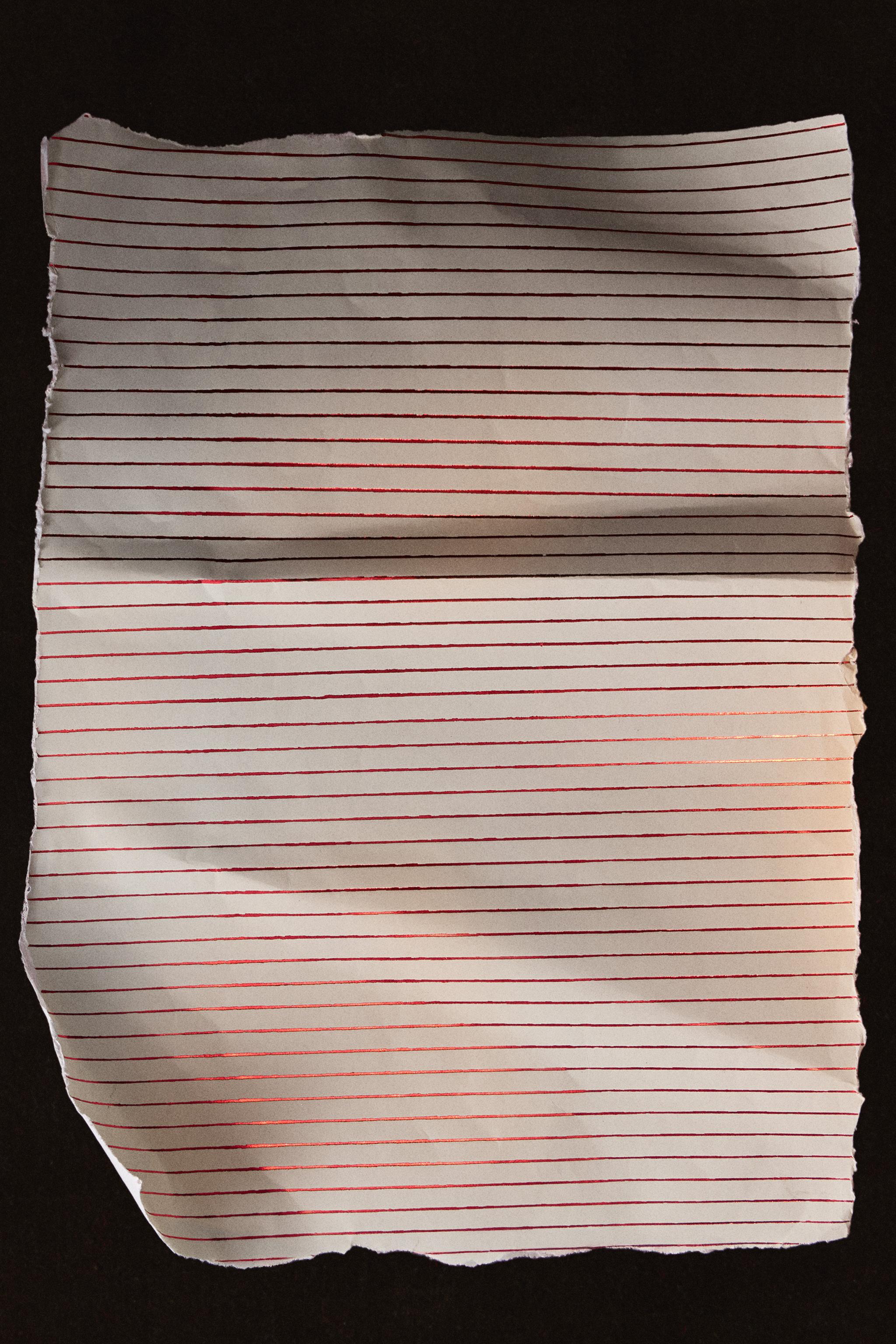 CHRISTMAS FOIL STRIPE GIFT WRAP