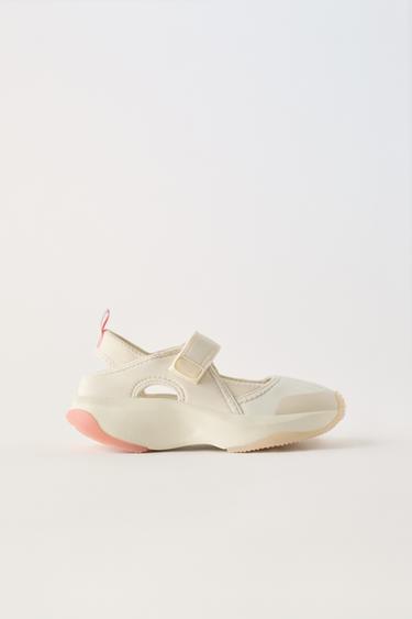 OPEN SNEAKERS - White by Zara - Image 0