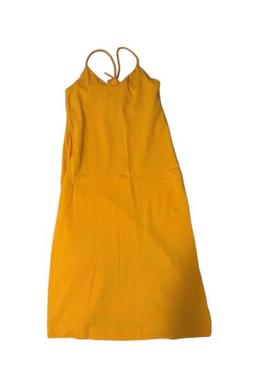 VESTITO LUNGO GIALLO