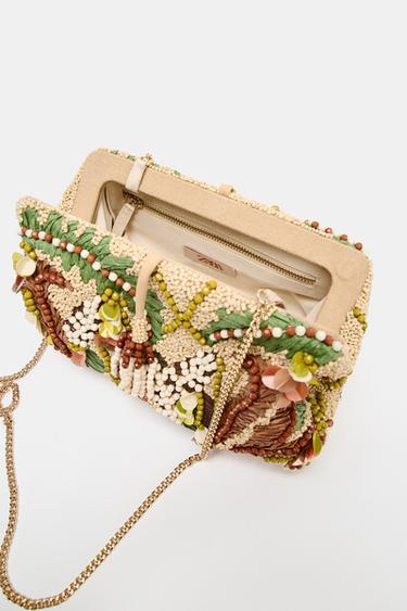 POCHETTE À IMPRIMÉ ET FANTASIE - Multicolore de Zara - Image 3