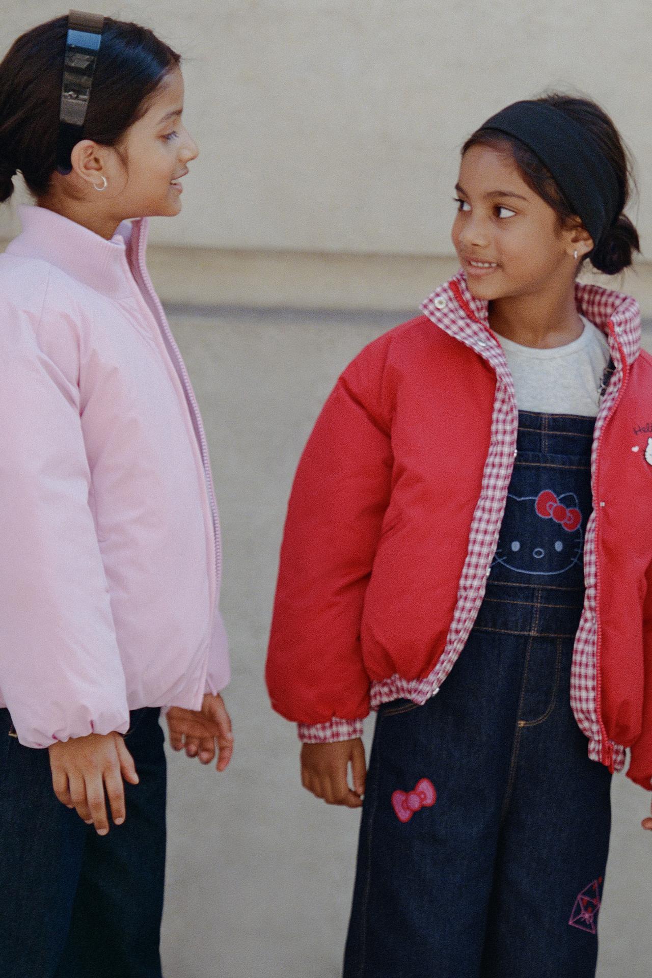 HELLO KITTY © SANRIO PADDED JACKET — Red