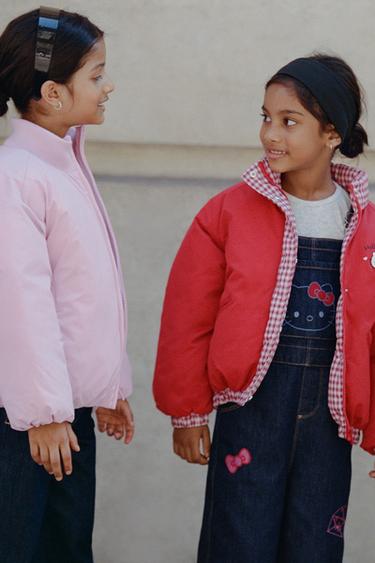 HELLO KITTY © SANRIO PADDED JACKET — Red 3