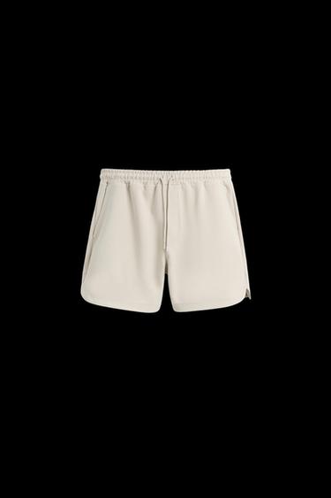 JOGGER-SHORTS AUS FUNKTIONSSTOFF - Taupegrau von Zara - Bild 0