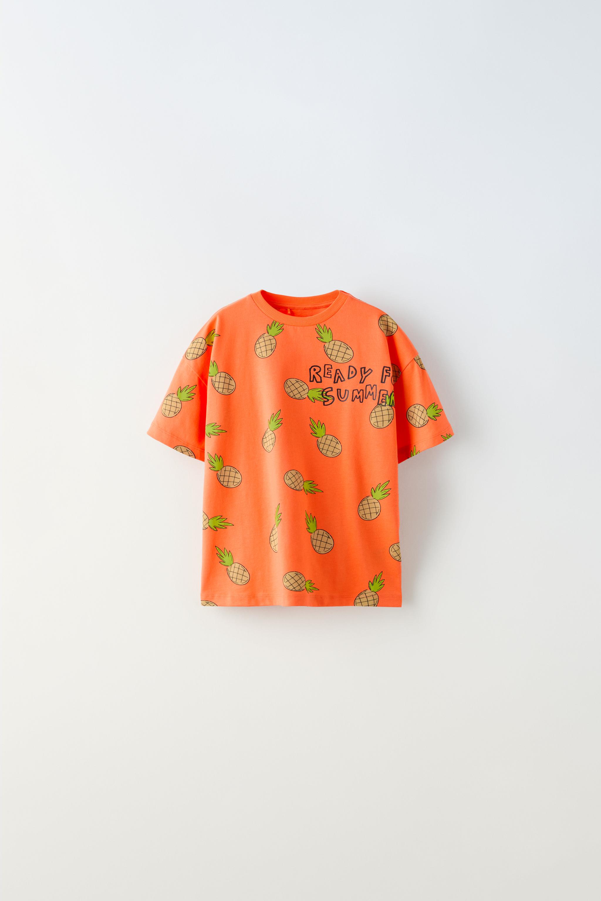 2～6 歳/ パイナップル Tシャツ＆バミューダパンツ セットアップ