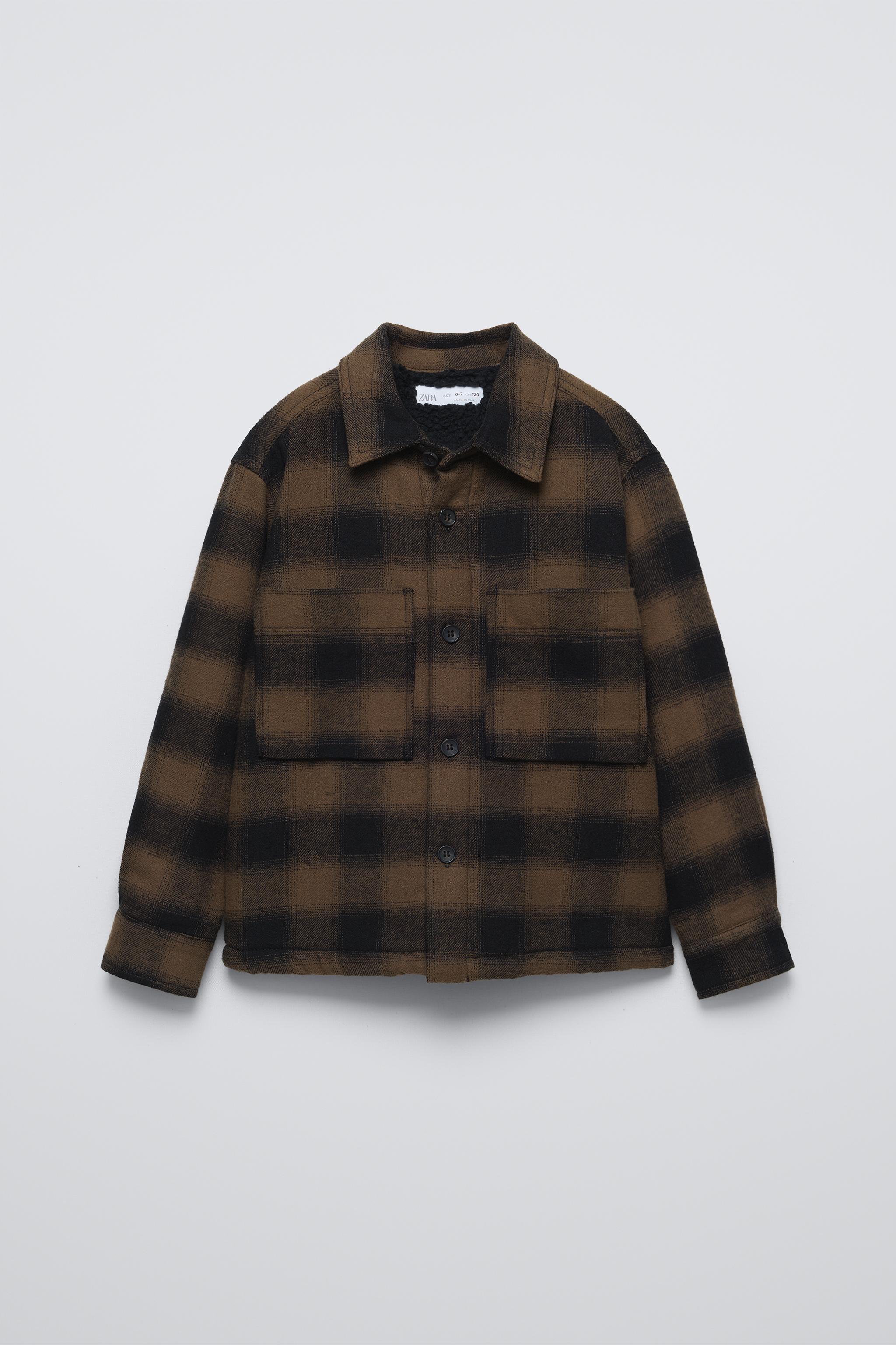 ZARA Shacket fleece overshirt deals