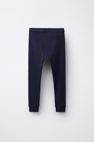 6-14 ANS/ CALEÇON LONG ÉTIQUETTE - Bleu marine de Zara - Image 1