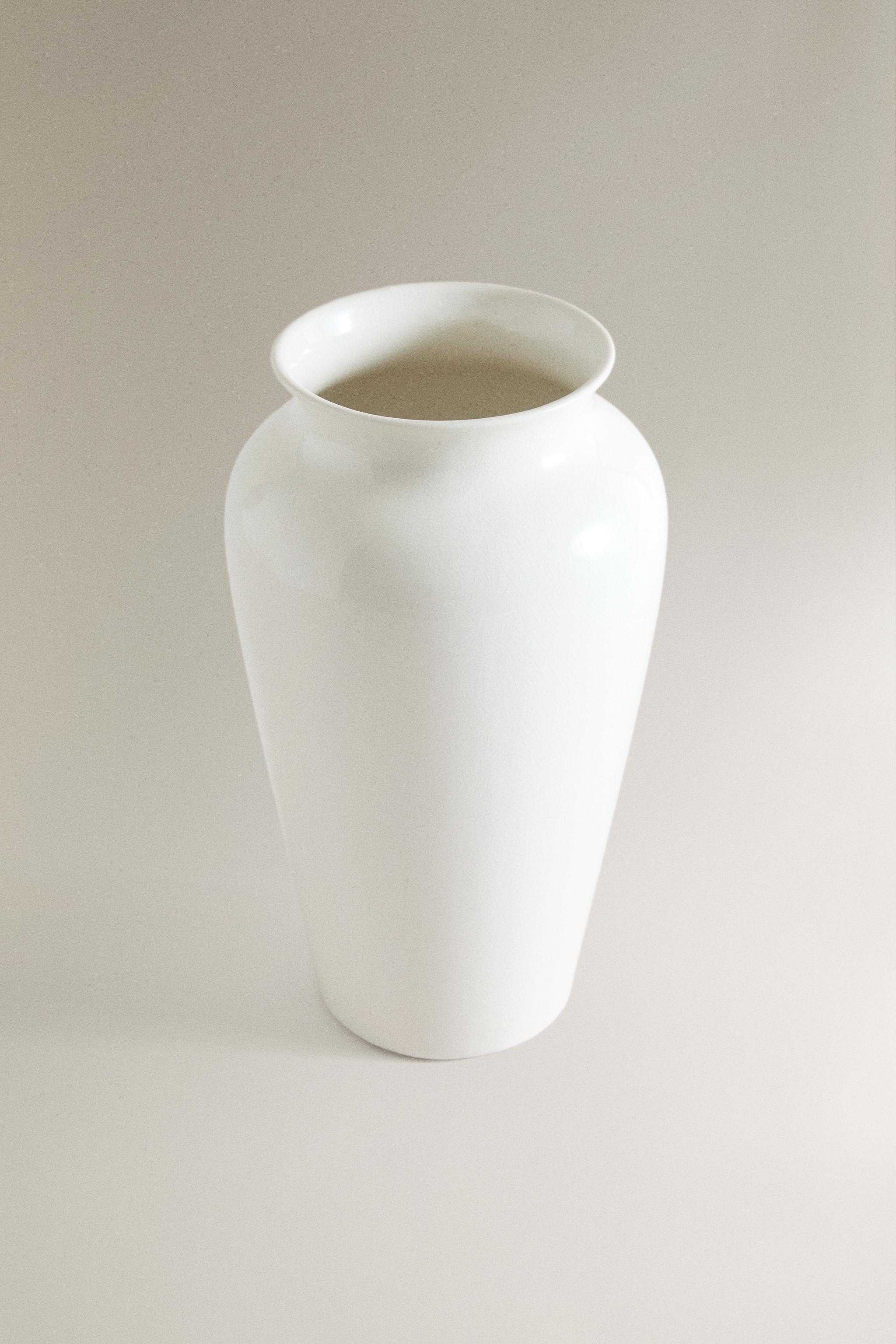 TALL DECORATIVE CERAMIC VASE