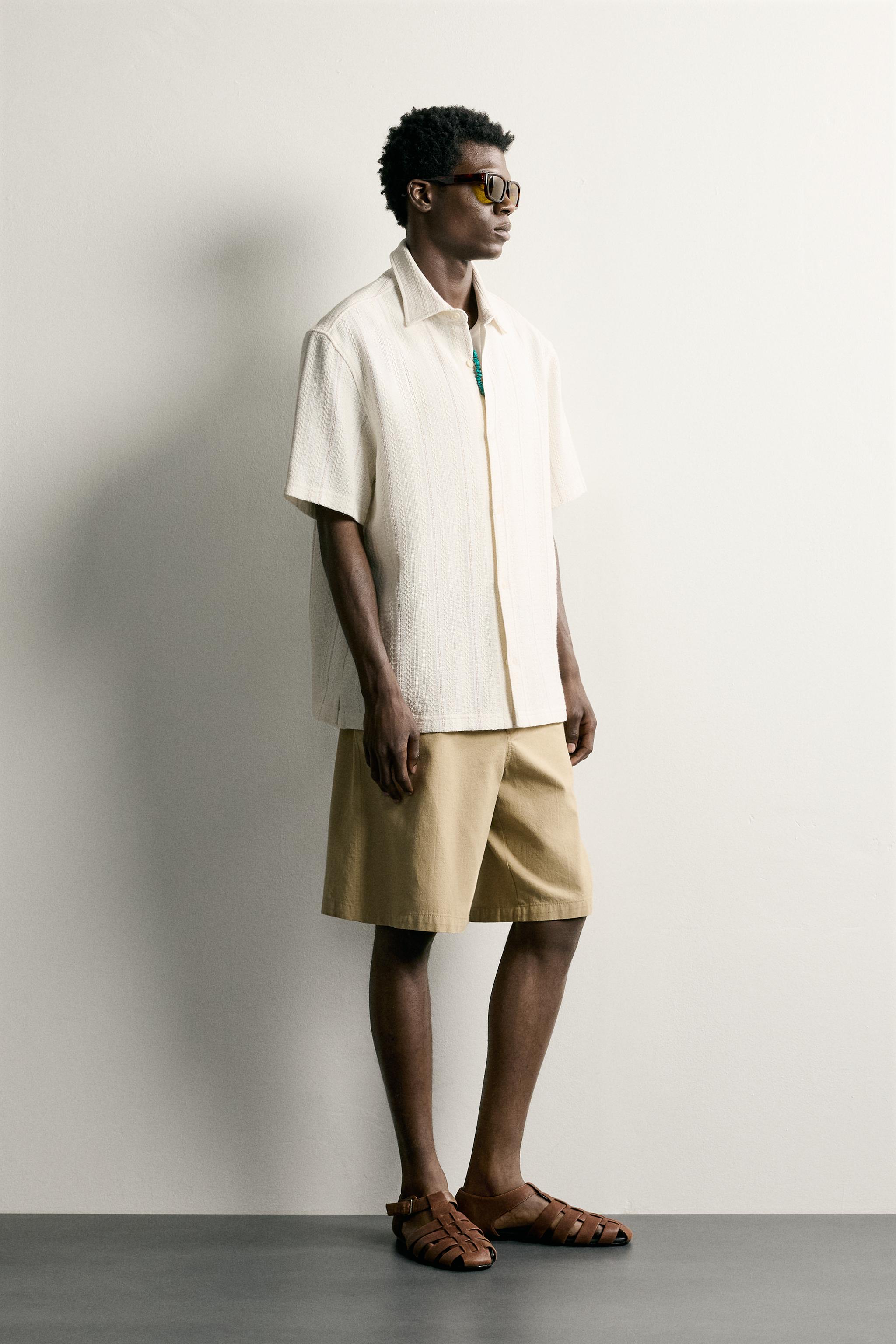 CHEMISE REGULAR FIT STRUCTURÉE