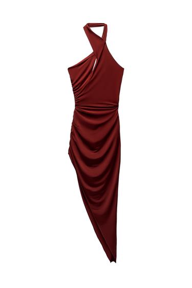 DRAPED KNIT DRESS - LIMITED EDITION