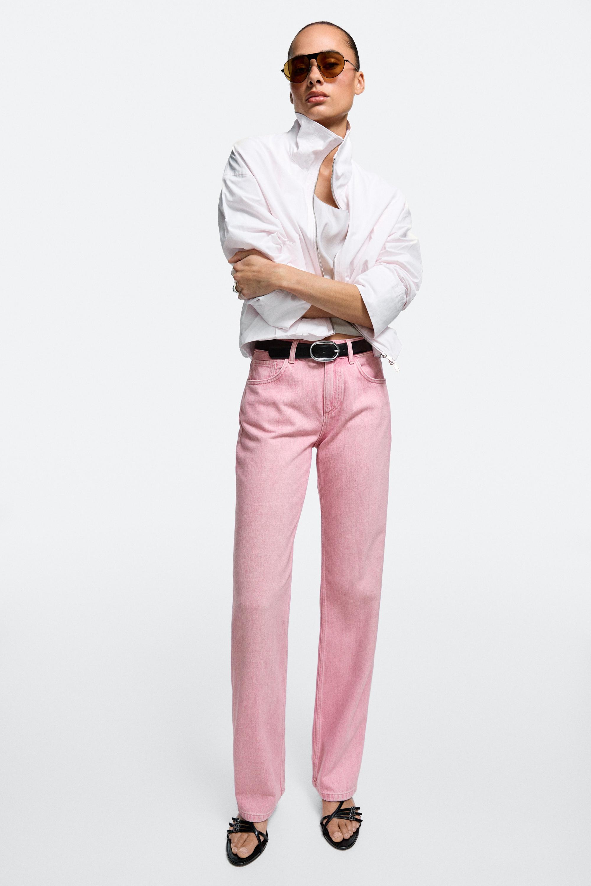 Low-rise straight-leg jeans — 146