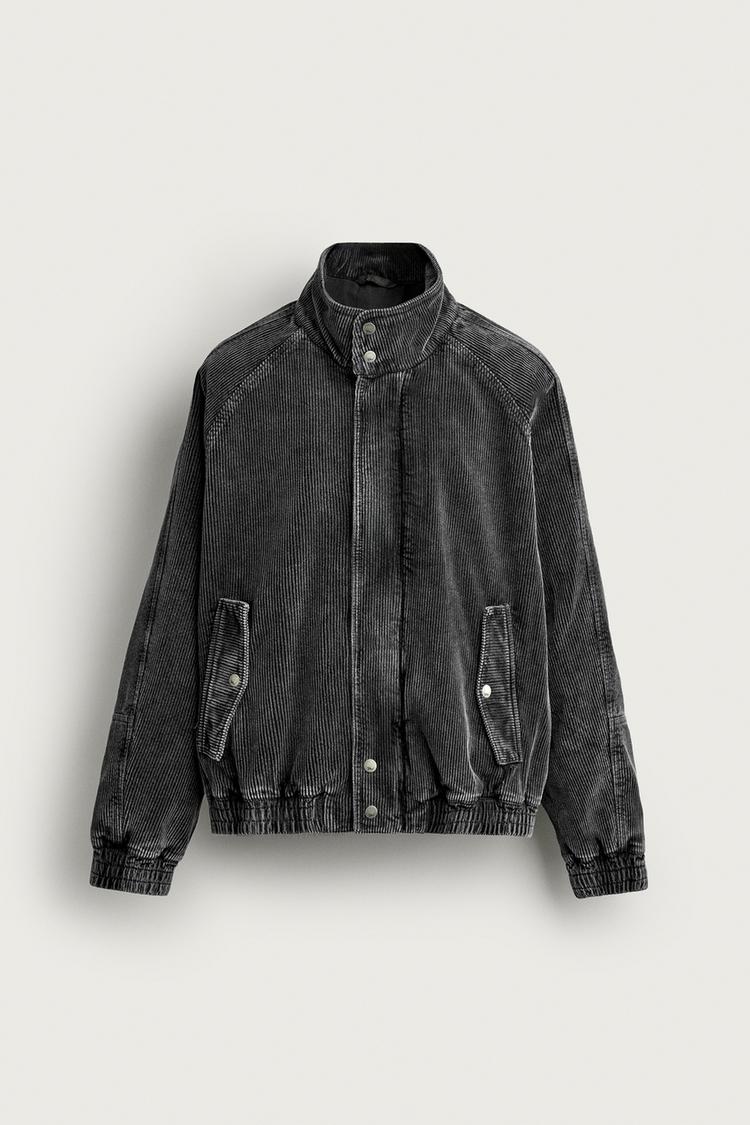WASHED CORDUROY relaxed fit JACKET