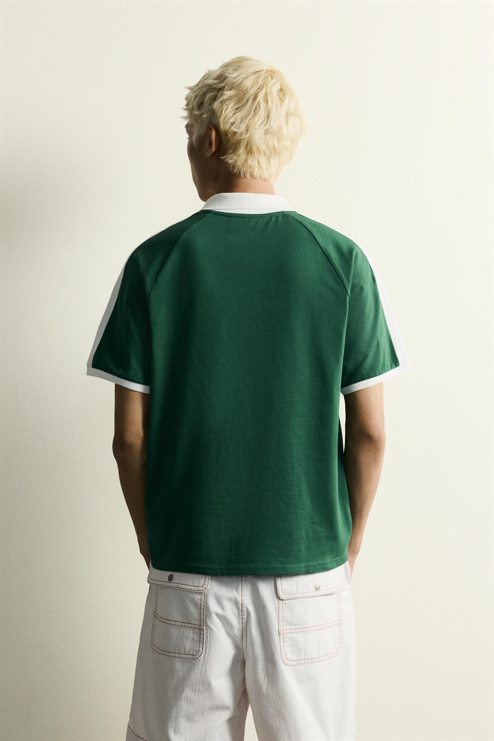 RETRO SOCCER CONTRAST POLO