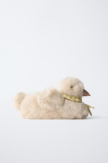 DUCKLING SLIPPERS - Brown by Zara