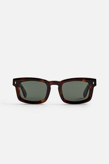 RECTANGULAR SUNGLASSES - Tortoiseshell by Zara - Image 0